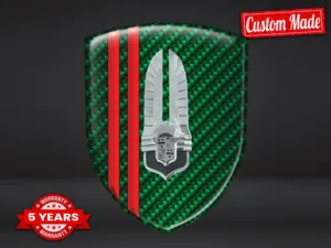 Cadillac Pegatinas Cúpula Epoxi Edición Superior Insignias Premium ST